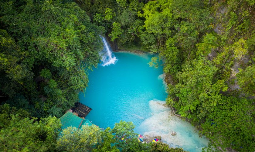 Kawasan Falls, Badian, Cebu, Philippines
